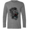 Persian Long Sleeve T-Shirt with Lion Design for Men