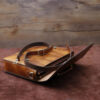 Persian Natural Leather Briefcase for Office