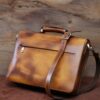 Persian Natural Leather Briefcase for Office