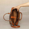 Persian Natural Leather Briefcase for Office - Ovis
