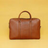 Persian Natural Leather Briefcase for Office - Ovis