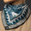 Persian Neck Scarf for Women Luxe and Vibrant with Traditional Design