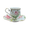 Persian Porcelain Tea & Coffee Set with Flower Design