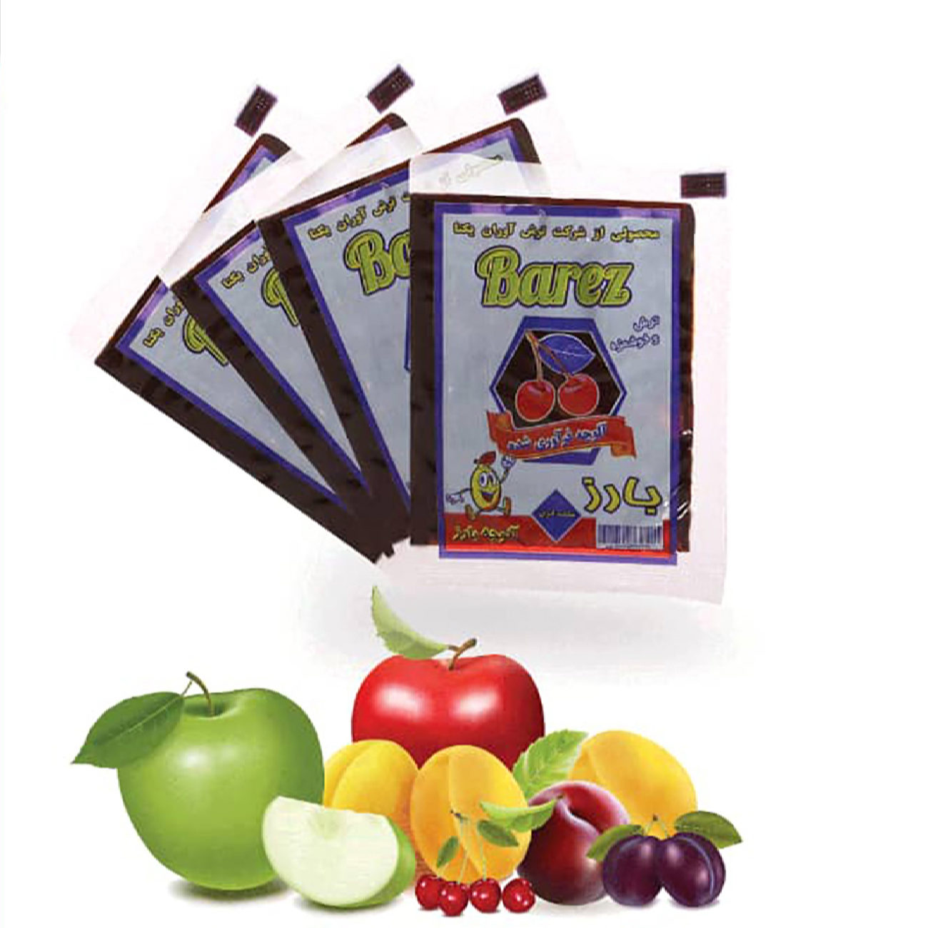 Tamrak – Persian Sour Cherry Fruit Paste, 20 gr (Pack of 20)