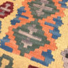 Persian Qashqai Kilim Rug Genuine Handwoven in Fars Yellow