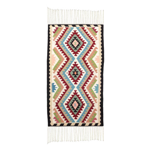 Persian Qashqai Kilim Rug Handwoven in Tehran