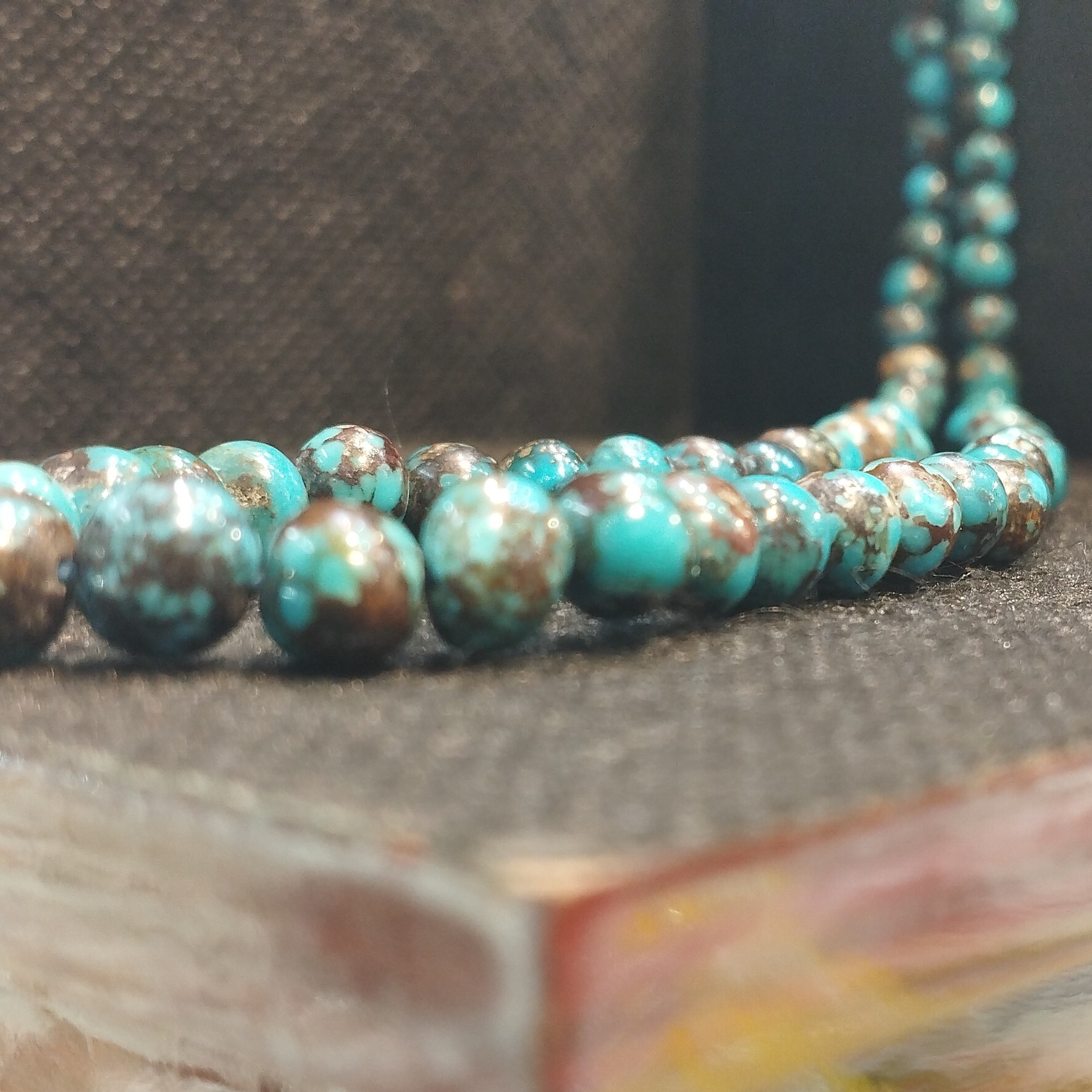 Persian Neyshabur Turquoise Rosary: 101 Prayer Beads Tasbih