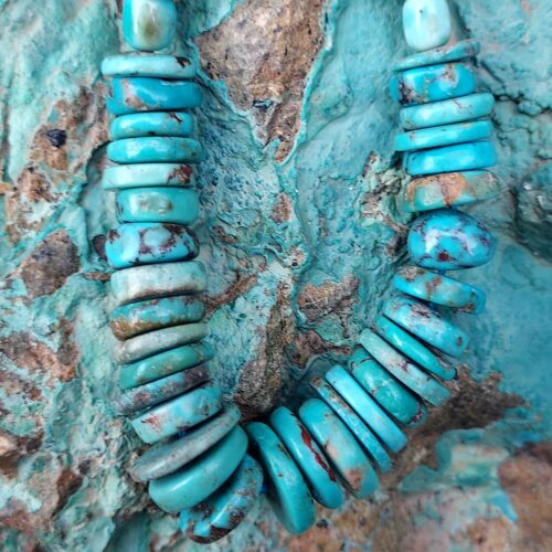 Persian Neyshabur Turquoise Rosary: 101 Prayer Beads Tasbih