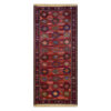 Persian Rug Table Runner Handwoven in Qashqai Style Geometric