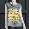 Persian Tank Top for Women with Calligraphy Design