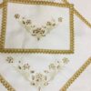 Persian Termeh Prayer Mat Luxury Thin Sajada White