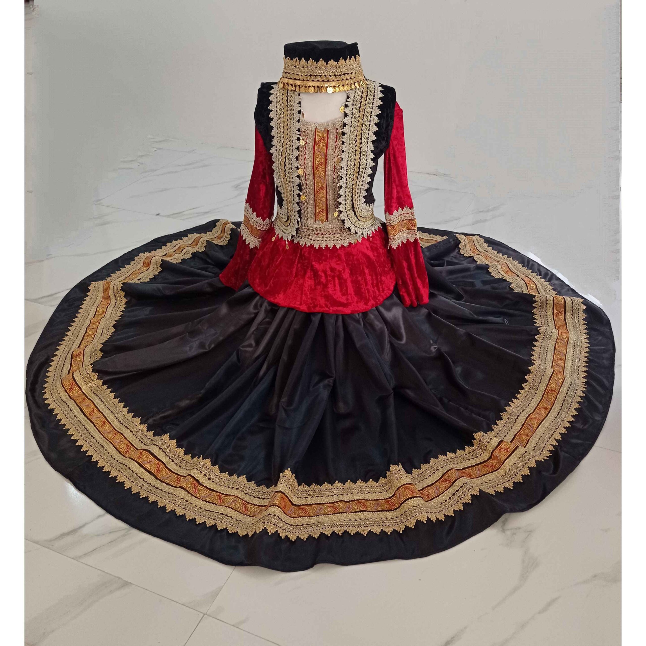 Persian Girl’s Traditional Gilaki Clothing Set