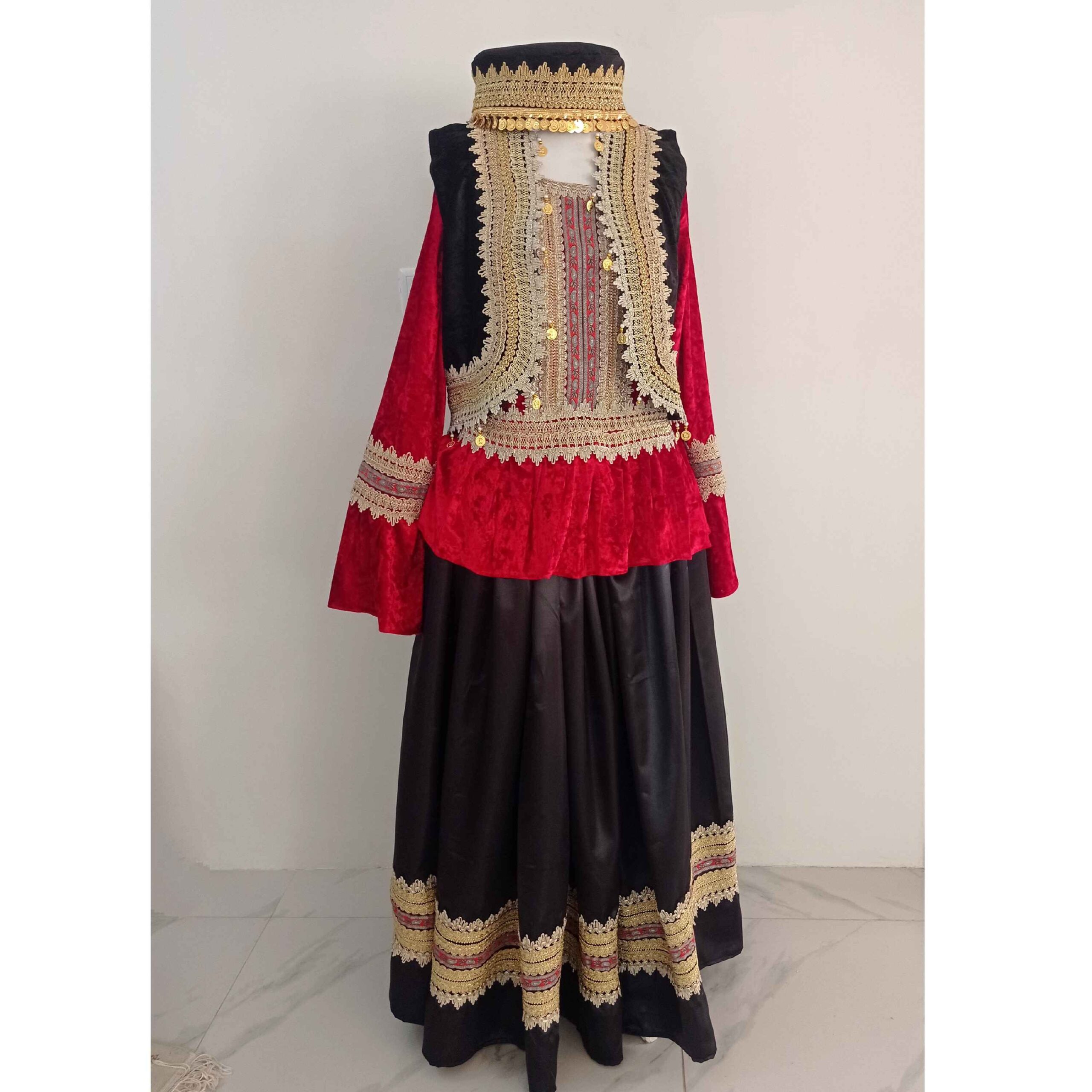 Persian Girl’s Traditional Gilaki Clothing Set