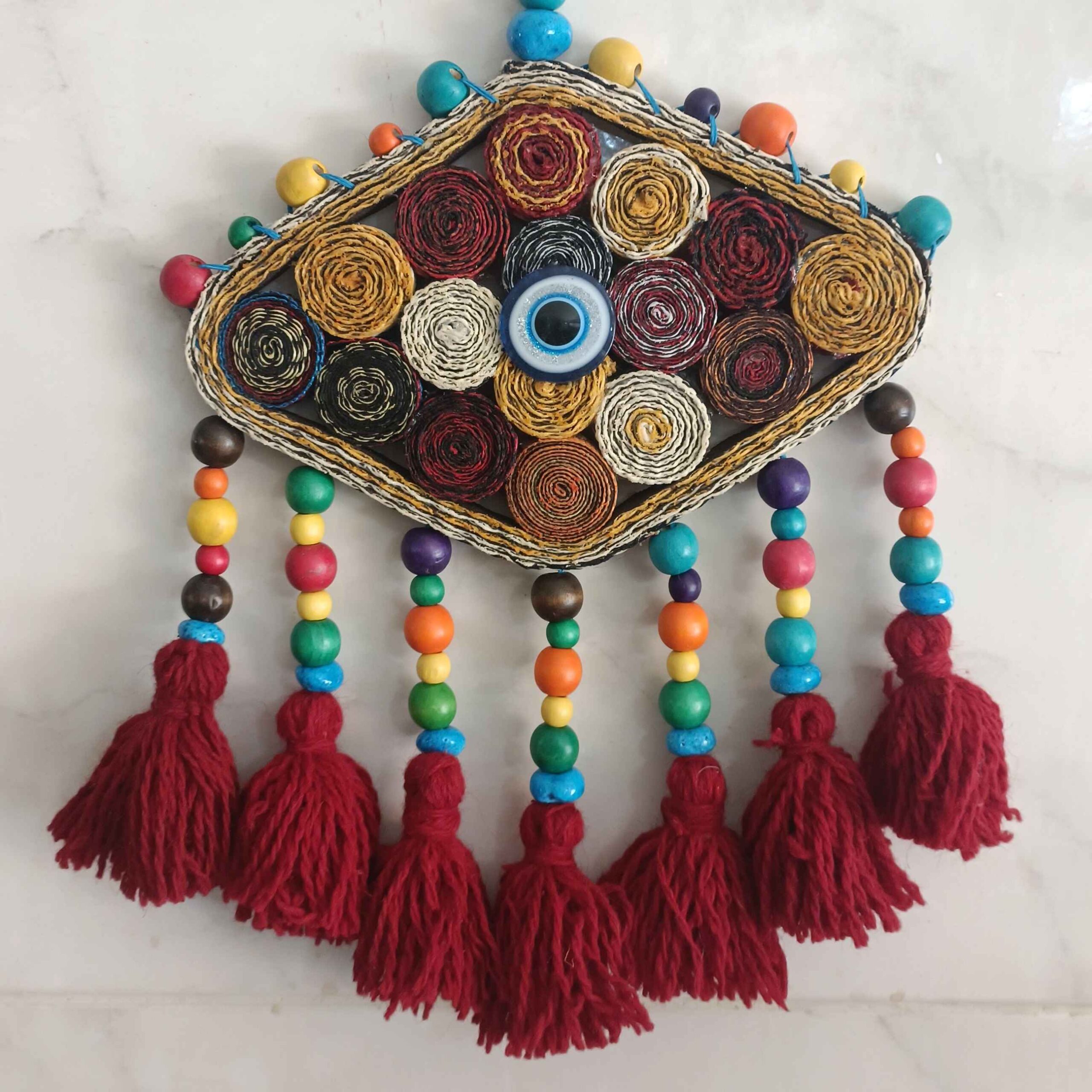 Persian Traditional Wall Hanging Amulet Model Evil Eye