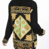 Persian Tunic Top with Geometric Design for Women