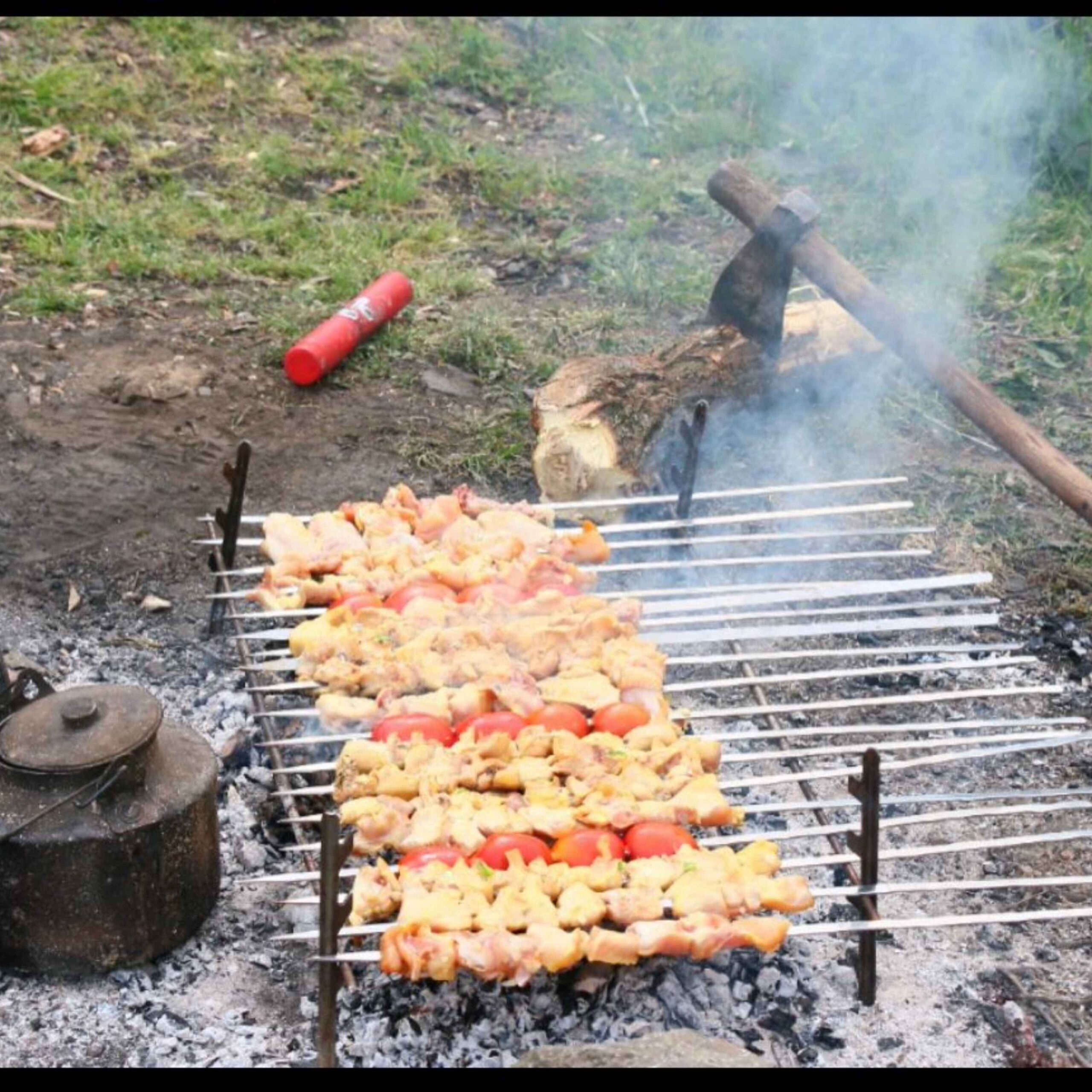 Portable Mini Camping Grill – Lightweight & Backpack Size