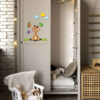 Removable Nursery Wooden Wall Stickers with Giraffe Design