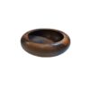 Handcrafted Wooden Sugar Bowl with Lid - Rustic Style