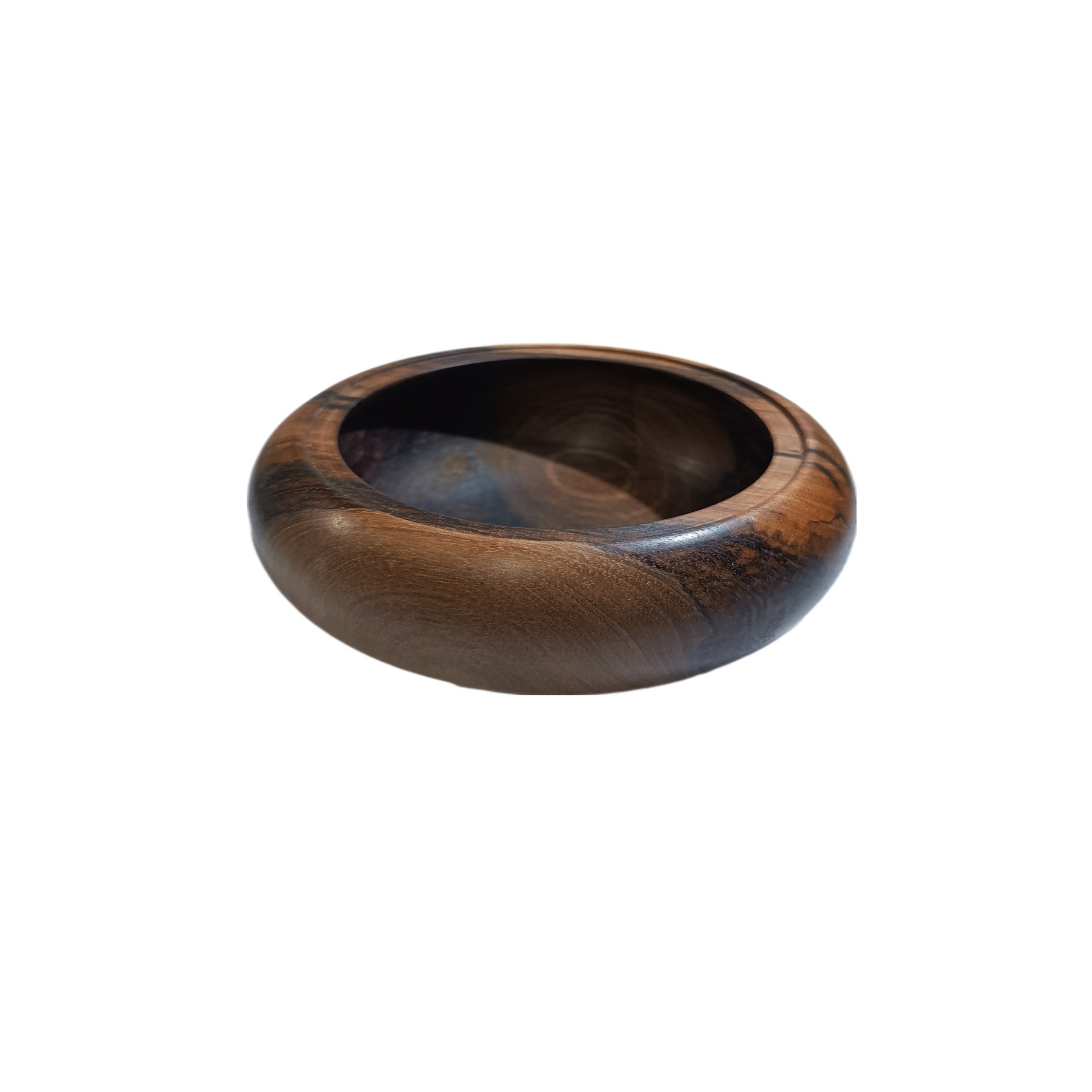 Handcrafted Wooden Sugar Bowl with Lid – Rustic Style