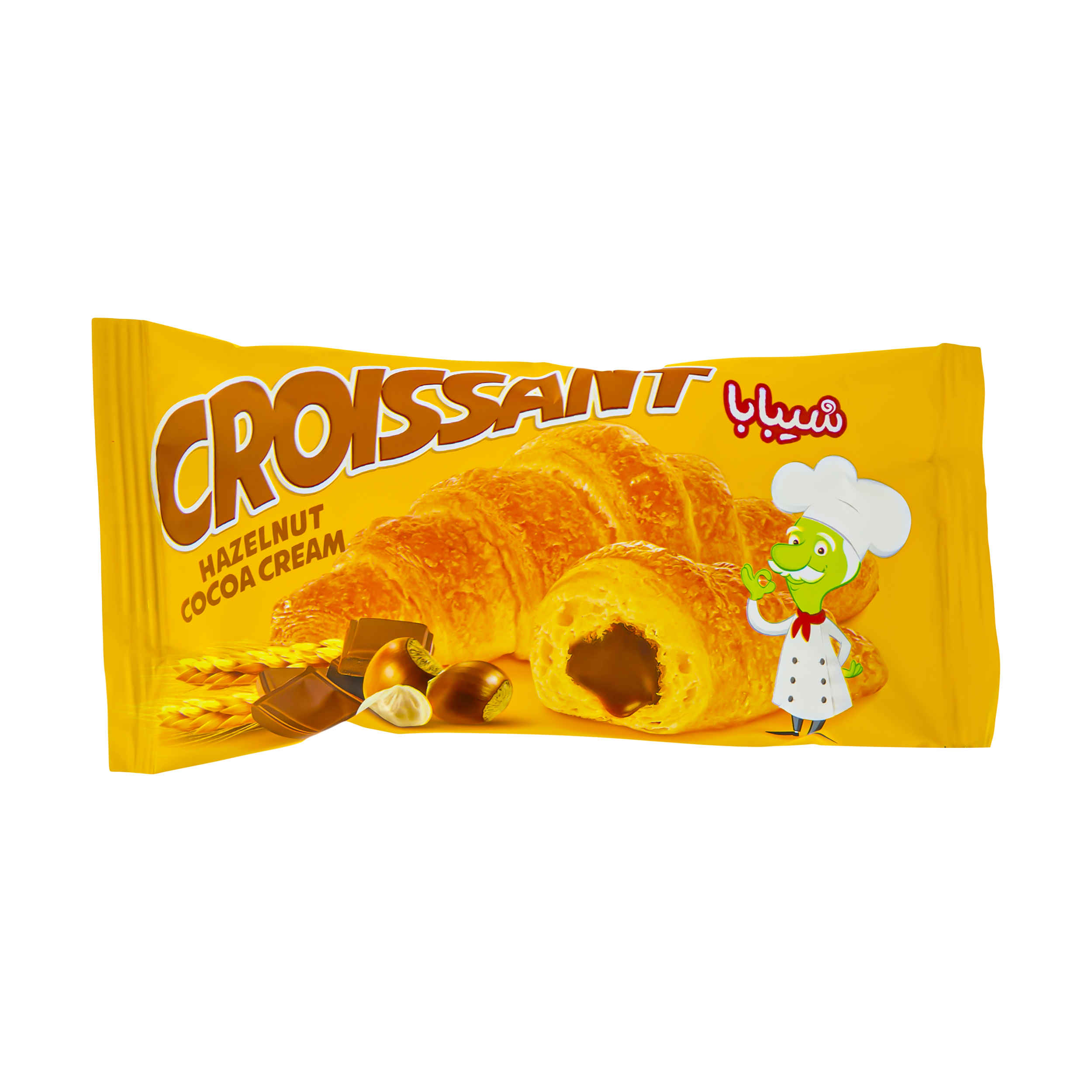 Shibaba Hazelnut Cocoa Cream Filling Croissant 50 gr (x24)