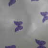 Silk Satin Bonnet Luxury Night Sleep Hat for Women Butterfly Blue