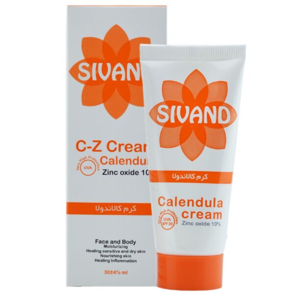 Sivand Repair Cream for Sensitive & Dry Skin Enriched with Zinc Oxide & Calendula