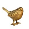 Sparrow Brass Figurine Statue Decorative - Lovely Bird Sculpture