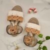 Strappy Macrame Sandals Sling Back Handmade Model DNA