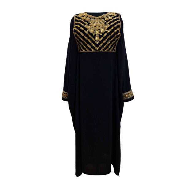 Stylish Fit Abaya for Muslim Women with Embroidered Design