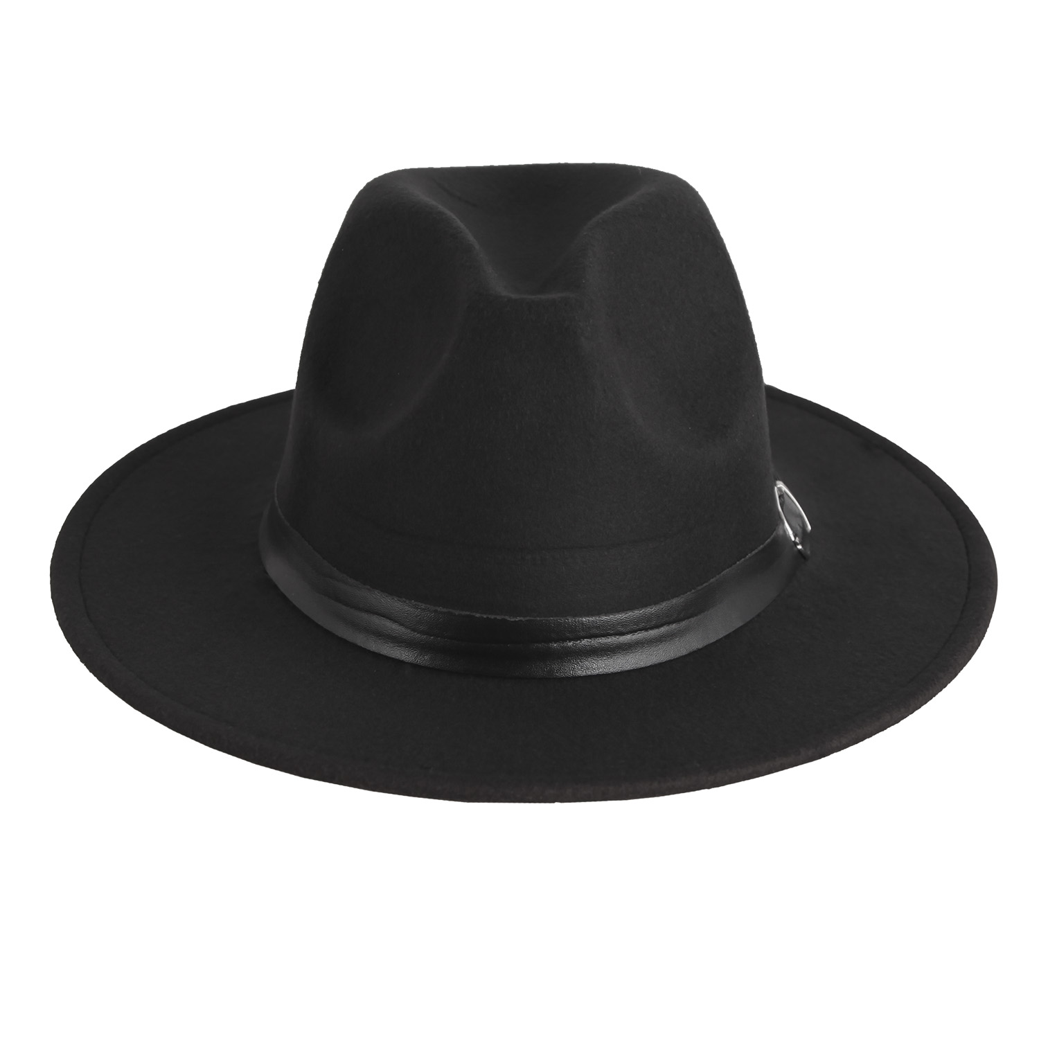 Unisex Chapeau Hat with PU Buckle Detail – Stylish & Versatile Headwear