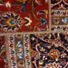 Vintage Persian Hand-Knotted Patchwork Carpet Maroon