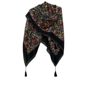 Cotton Scarf for Women – Floral Design