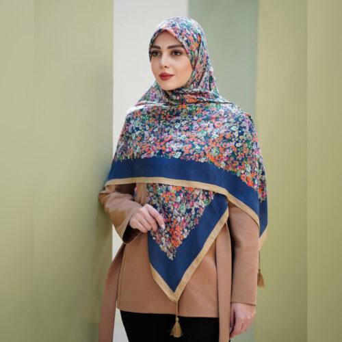 Cotton Scarf for Women – Floral Design