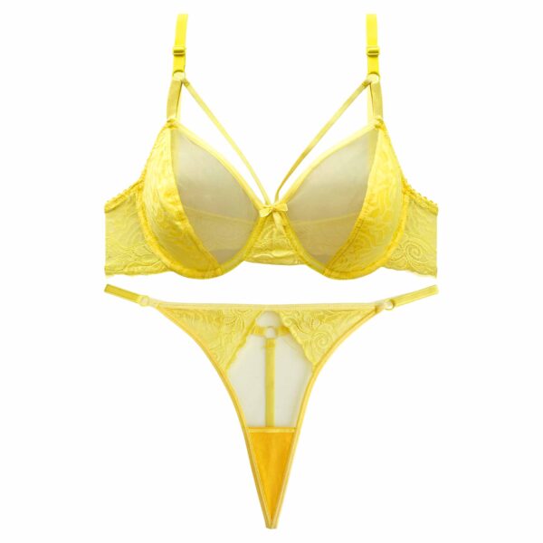 Women's Lingerie Set Lace Bra & Thong Guipure