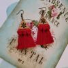 Women's Macrame Earrings Handmade Model Maryam