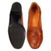 Women's Natural Leather Heels Shoes for Office