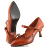 Women's Natural Leather Pump Heels Shoes Model Oliva