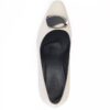 Women's Natural Leather Pump Heels Shoes Model Palina