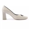Women's Natural Leather Pump Heels Shoes Model Palina