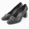 Women's Natural Leather Pump Heels Shoes Model Palina