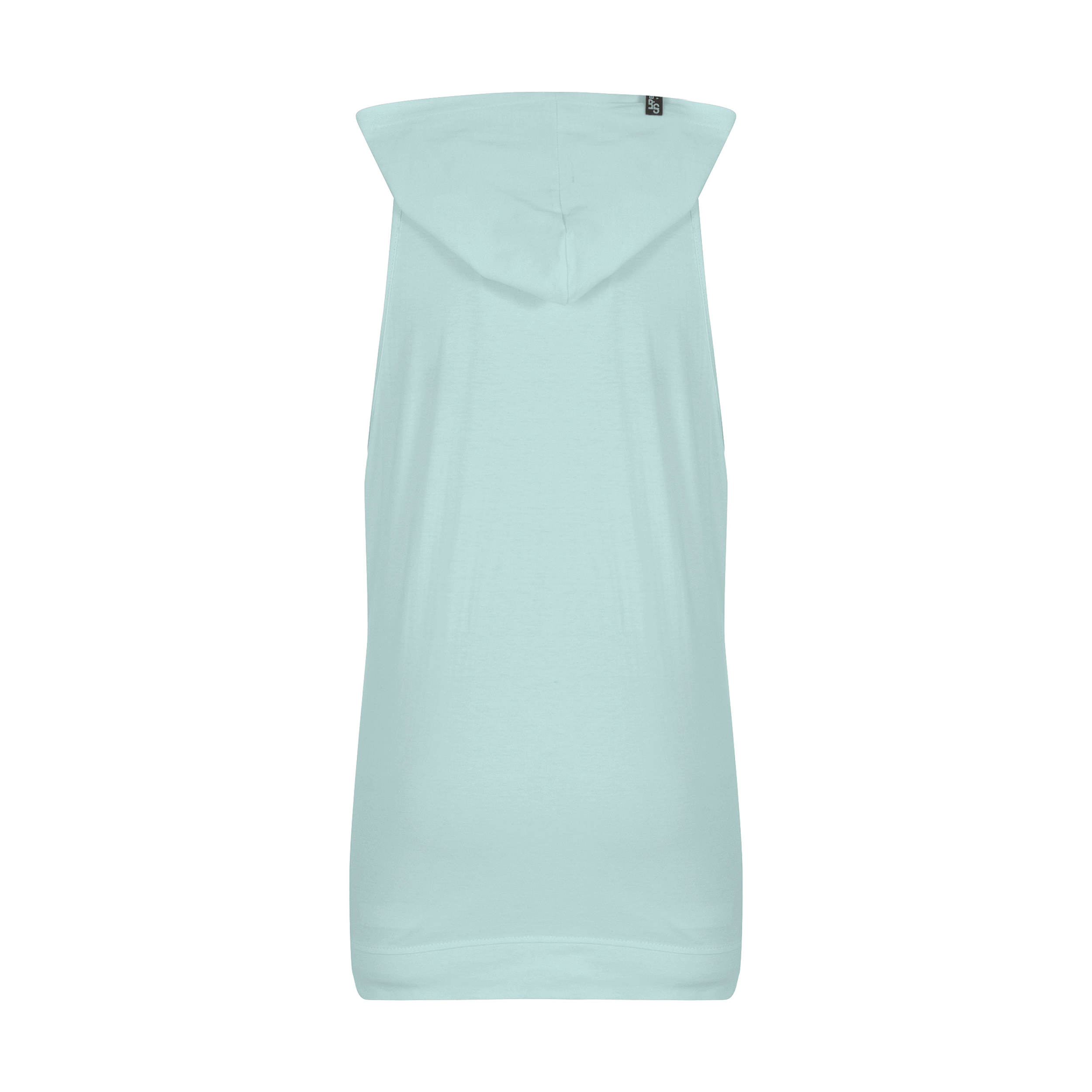 Women’s Sleeveless Blazer with Calligraphy Design