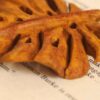 Women's Wooden Earrings Handcrafted with Leaf Design