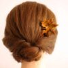 Wooden Hair Stick for Women Handcrafted with Oak Leaf Design