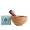 Wooden Mortar & Pestle Set for Herbs and Spices Model Tina
