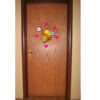 Wooden Nursery Wall Sticker for Baby's Room Model Happy Bee