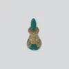 Wooden Persian Surma Dani Kohl Holder to Keep Surma Floral (x2)
