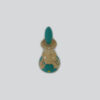 Wooden Persian Surma Dani Kohl Holder to Keep Surma Floral (x2)