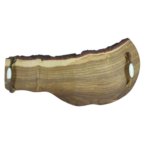 Rustic Wooden Tray with Handles – Great for Tea, Coffee & Snacks