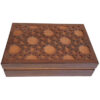 Wooden Tea box Organizer Compartments Multi-Functional