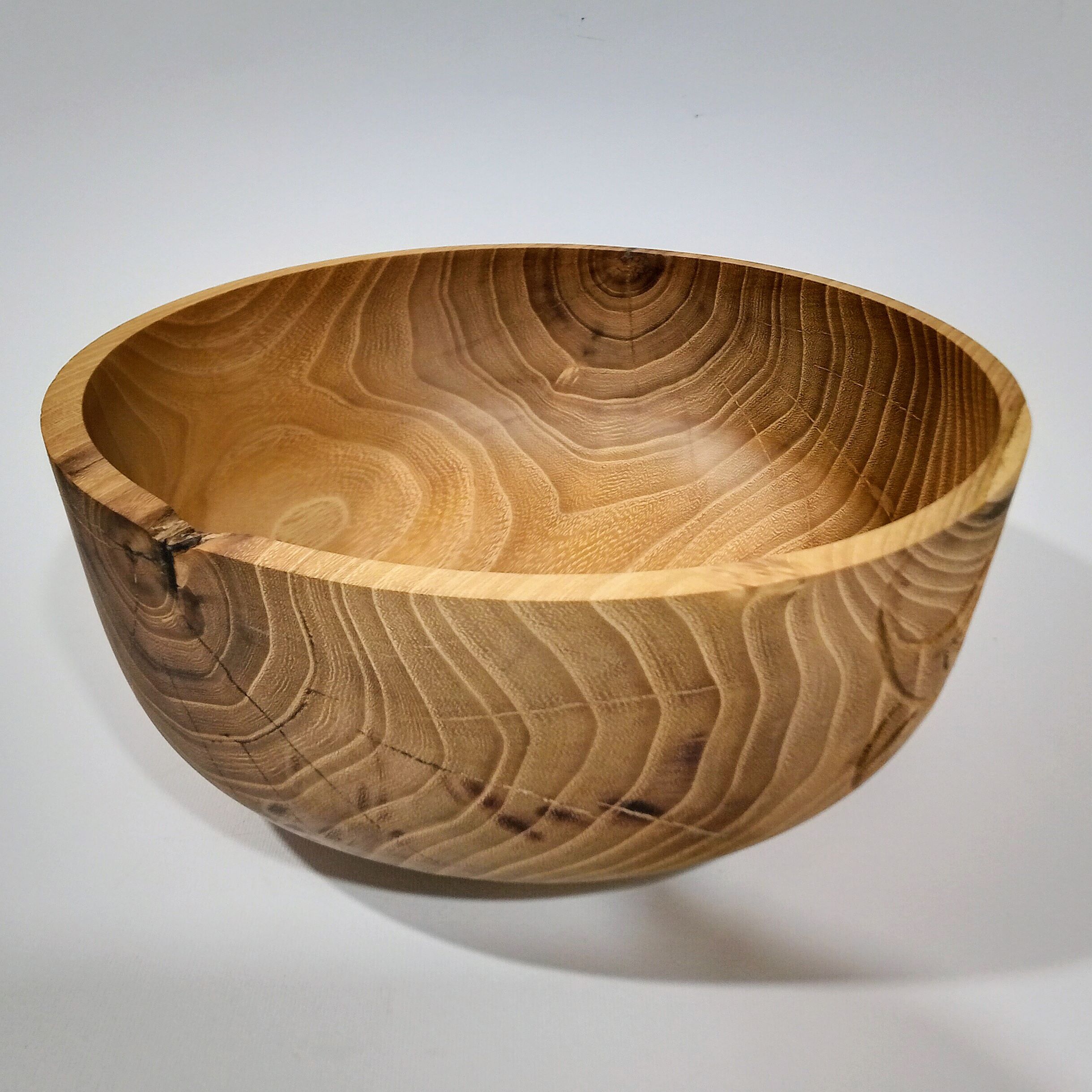 Decorative Wooden Bowl Rustic & Minimal for Home Decor